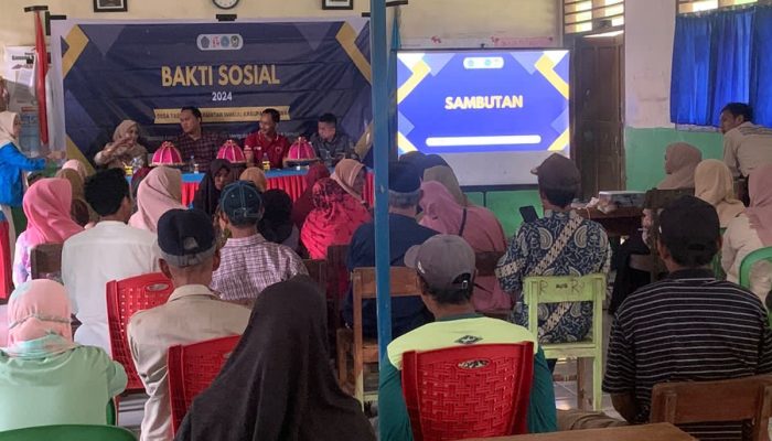 HIMJIP Unismuh Makassar Laksanakan Bakti Sosial di Desa Tassese, Berikan Pengobatan Gratis dan Sembako