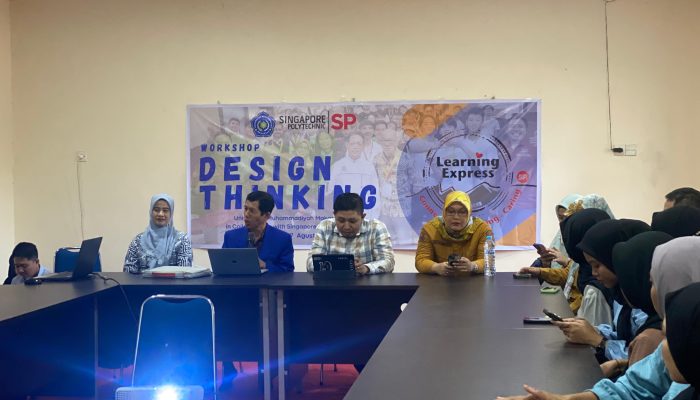 Workshop Design Thinking: Unismuh Makassar Persiapkan 30 Mahasiswa Terbaik Hadapi Program LeX 2024