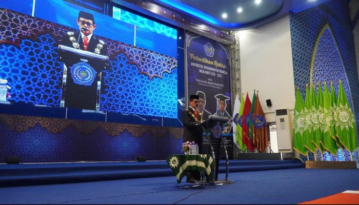 Mimpi Besar Rektor Baru, Targetkan Unismuh Masuk Ring Asia