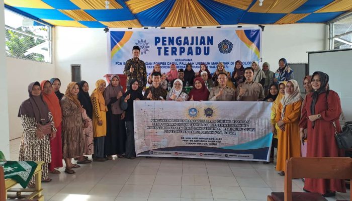 Penguatan Literasi Digital dan Lingkungan, Tim Dosen Unismuh Gelar PKM di Pesantren Darul Fallaah Bissoloro