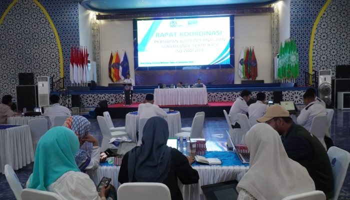 Unismuh Makassar Siap Hadapi Audit Internal dan Surveillance ISO 21001:2018, Berikut Jadwal Lengkapnya