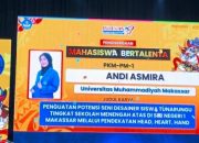 Harumkan Nama Kampus, Andi Asmira dari Ilmu Komunikasi Unismuh Makassar Raih Penghargaan Mahasiswa Bertalenta di PIMNAS 37
