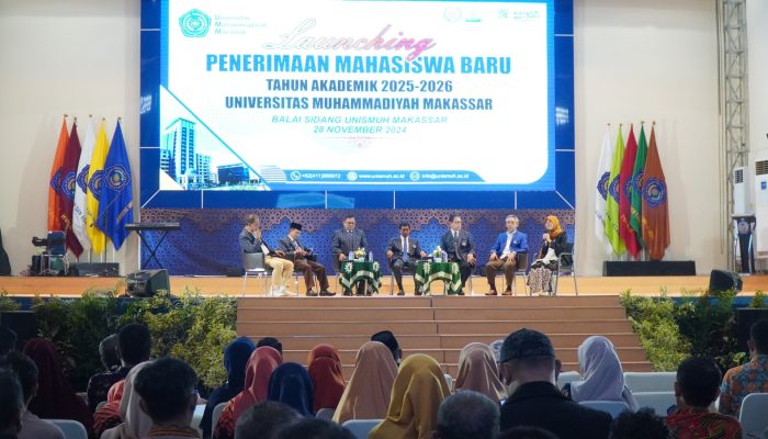 Peluncuran Maba Unismuh Makassar Hadirkan 306 Kepala Sekolah dan 3000-an Siswa SMA