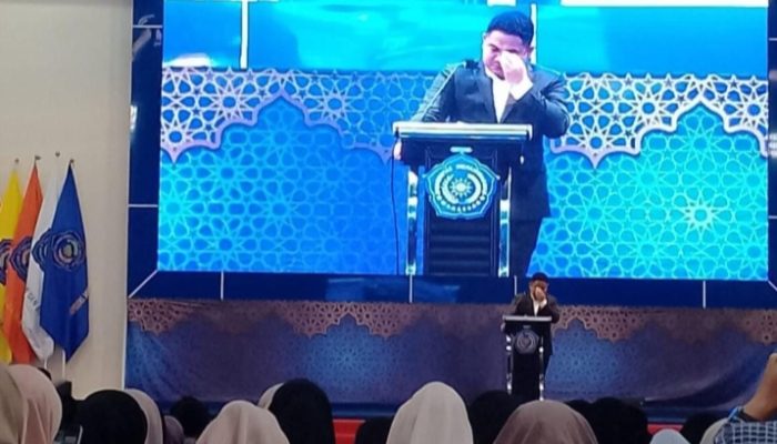 Kuliah Tamu Wamen P2MI Zulfikar di Almamaternya Unismuh Makassar Diwarnai Tangis Haru Mengenang Masa Kuliah