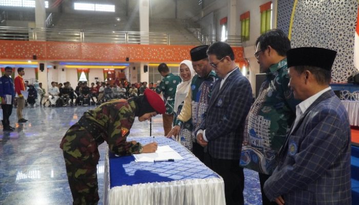 Pelantikan Pengurus 10 UKM Unismuh, Teguhkan Komitmen untuk Sinergi dan Peningkatan Prestasi