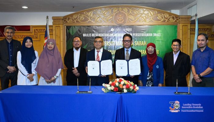 Rektor Unismuh Makassar Teken Nota Kesepahaman dengan Universiti Malaysia Sabah