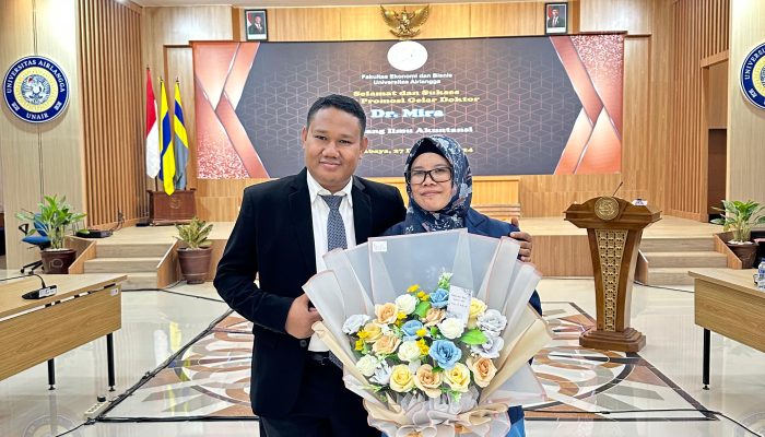 Ketua Prodi Akuntansi Unismuh Raih Gelar Doktor di Universitas Airlangga