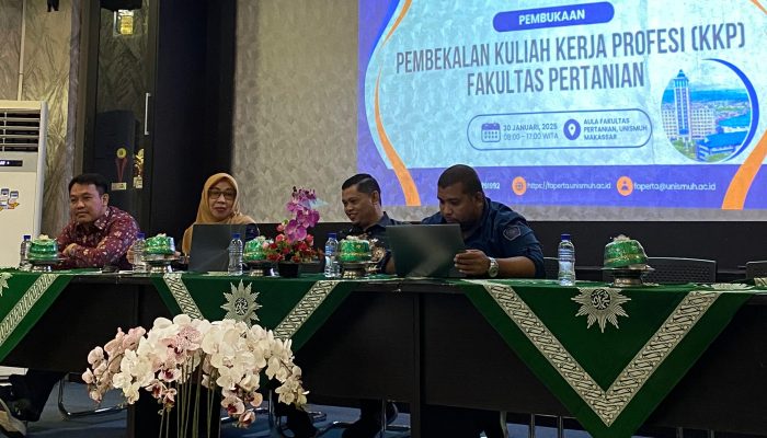 Pembekalan KKP Fakultas Pertanian Unismuh: Wujudkan Program Kreatif dan Edukatif di Masyarakat