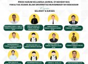 Lulus Seleksi ASN, 22 Alumni Hukum Keluarga Unismuh Siap Mengabdi
