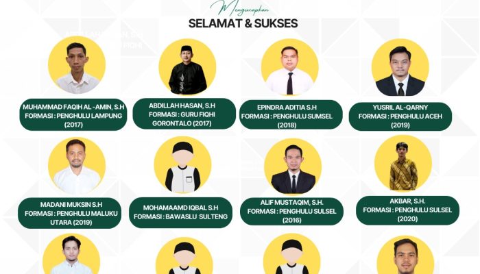 Lulus Seleksi ASN, 22 Alumni Hukum Keluarga Unismuh Siap Mengabdi