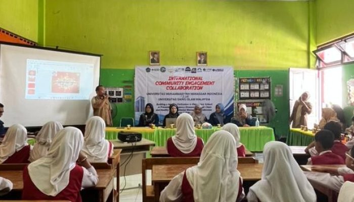 Tim Unismuh – USIM Malaysia Gelar Pengabdian Masyarakat di SDN Bawakaraeng III
