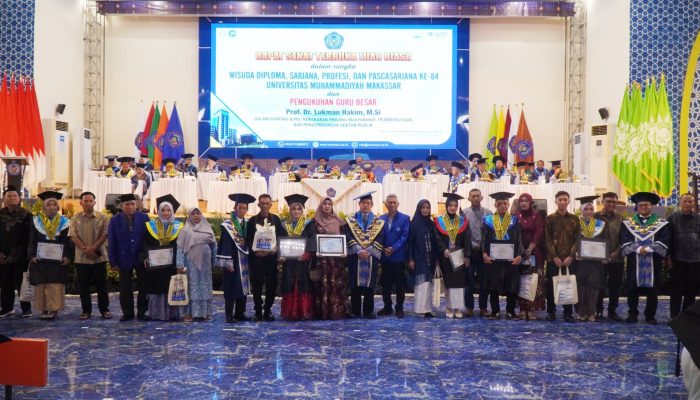 Inilah Daftar Wisudawan Terbaik Unismuh Makassar