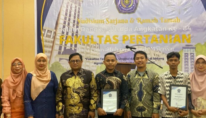 Yudisium Ke-84 Faperta Unismuh: Alumni Didorong Berkontribusi dan Berdaya Saing