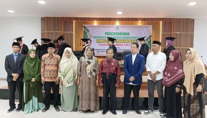 Teliti Waktu Subuh Muhammadiyah Antarkan Alamsyah Raih Gelar Doktor di UIN Alauddin Makassar