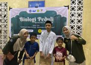 Mahasiswa Pendidikan Biologi Unismuh Wakafkan Al-Qur’an dan Iqra di Panti Asuhan