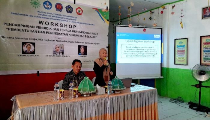 Tim Risetmu Unismuh Gelar Workshop Tim Risetmu Unismuh Gelar PAUD di Jeneponto