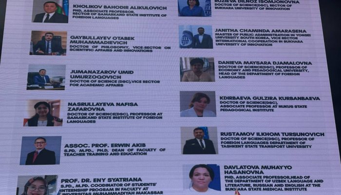 Unismuh Makin Mendunia, Dua Dosen FKIP Jadi Narasumber Konferensi Internasional di Uzbekistan