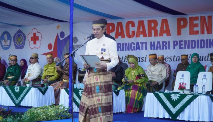 Slogan ‘Kampus Berdampak’ Bergema dalam Hardiknas di Unismuh Makassar, Diawali dengan Festival Donor Darah