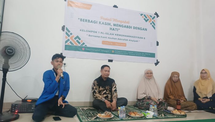 Mahasiswa Ilmu Administrasi Negara FSIP Unismuh Gelar Aksi Sosial di Panti Asuhan Amrullah Aisyiyah Gowa