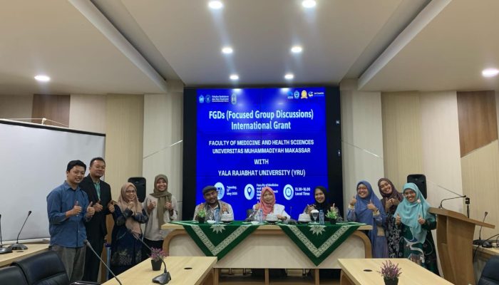FKIK Unismuh – Yala Rajabhat University Thailand Jajaki Lima Skema Kerja Sama Internasional di Bidang Kesehatan