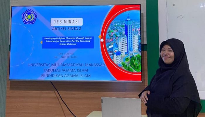 Mahasiswa PAI Unismuh Makassar Pertama Lulus Ujian Akhir Lewat Publikasi di Jurnal SINTA 2