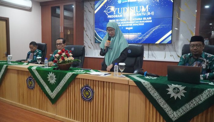 FAI Unismuh Makassar Gelar Yudisium, Tekankan Peran Alumni di Masyarakat