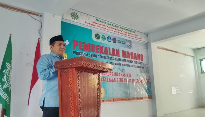 Wakil Rektor ITSBM Selayar Dorong Mahasiswa Tunjukkan Profesionalisme dan Nilai Muhammadiyah