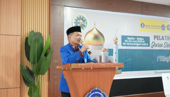 Unismuh Gelar Pelatihan Juru Sembelih Halal, Wakil Rektor III: Halal Center Harus Aktif Awasi Proses Penyembelihan
