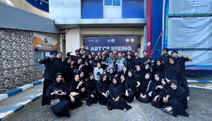 Pameran Foto Art of Seeing, Mahasiswa Ikom Unismuh Angkat Bahasa Visual Sebagai Media Sosial