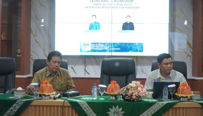 Peluncuran OJS 3, Unismuh Perkuat Reputasi Akademik Global