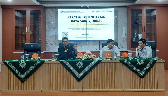 Menuju Jurnal Bereputasi Global, Unismuh Makassar Hadirkan Pakar Scopus Q1