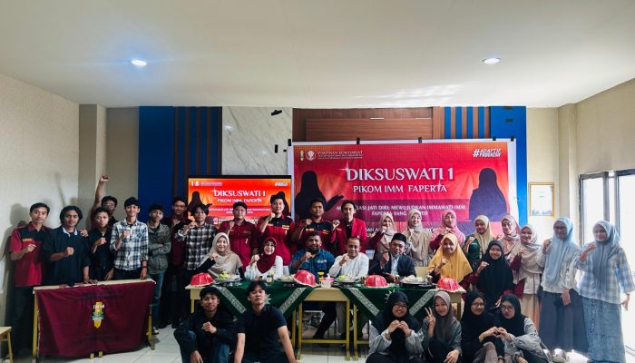 Gelar Diksuswati, IMM Faperta Unismuh Perkuat Jati Diri Kampus