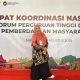 Unismuh Makassar Berperan di Rakornas Forum Perguruan Tinggi Pemberdayaan Masyarakat