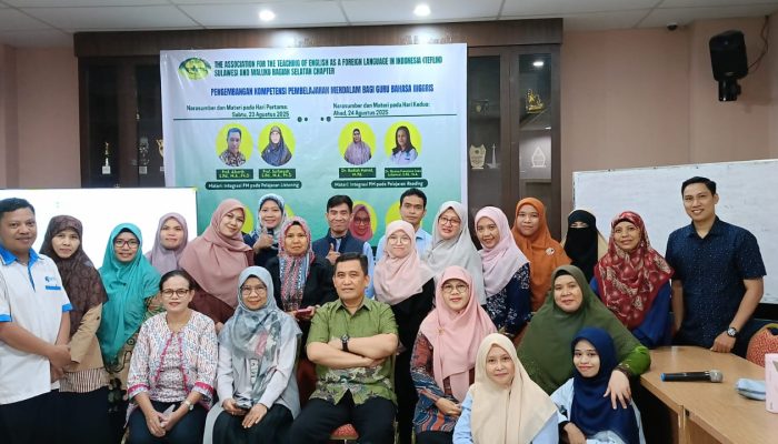 Unismuh Jadi Tuan Rumah Workshop TEFLIN, 37 Pendidik Bahasa Inggris Ikuti Pelatihan