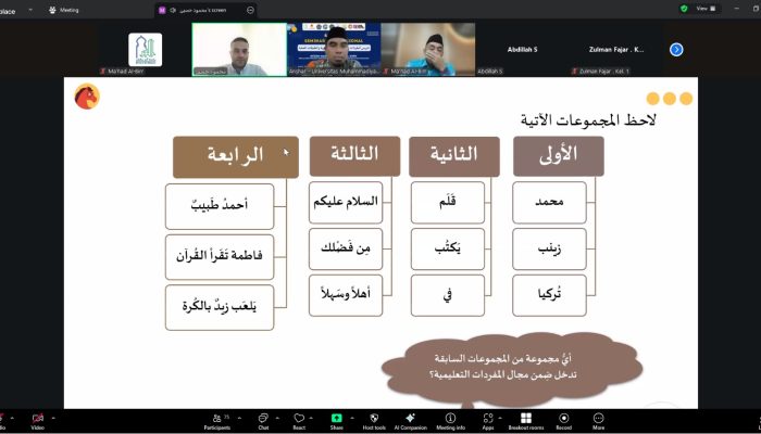 Aktualisasi Kolaborasi Global, Ma’had Al-Birr Unismuh Gelar Seminar Internasional Bahasa Arab