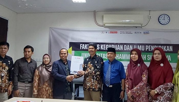 Teken MoA, FKIP Unismuh dan FKIP UM Surabaya Tingkatkan Kolaborasi Pendidikan