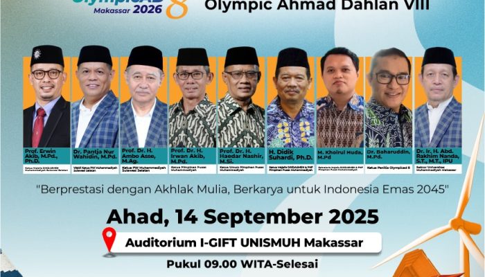 Makassar Siap Jadi Tuan Rumah Olympicad VIII, Ajang Adu Prestasi Pelajar Muhammadiyah se Indonesia