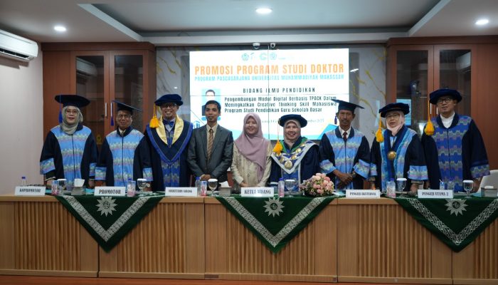 Kaprodi Teknologi Pendidikan Unismuh Raih Doktor, Tawarkan Modul Keterampilan Berpikir Kreatif Mahasiswa