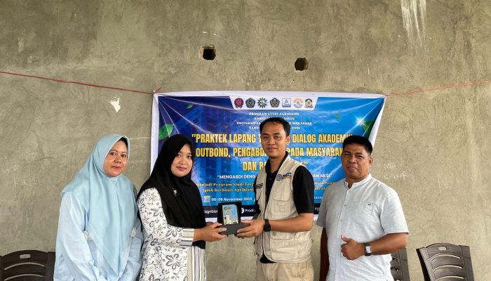 Prodi Agribisnis Unismuh Makassar Gelar Praktek Lapang dan Pengabdian Terpadu di Jeneponto