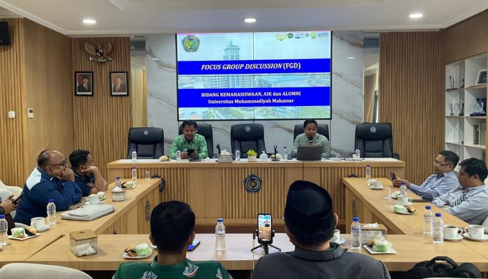 Lewat FGD PKM, Unismuh Makassar Bidik Peningkatan Prestasi Mahasiswa