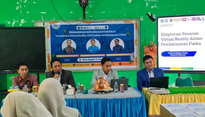 Lewat Virtual Reality, Unismuh Makassar Dorong Inovasi Pembelajaran Fisika di SMA