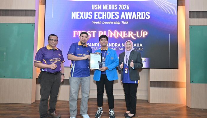 Mahasiswa Prodi Pendidikan Dokter FKIK Unismuh Angkatan 2022 Catat Prestasi di Forum Kepemimpinan Internasional