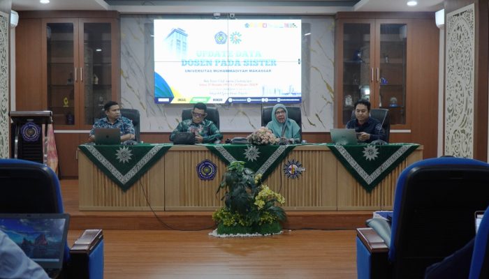 Menuju “Unismuh dalam Angka”, Unismuh Tertibkan Data Pendidikan Dosen di SISTER