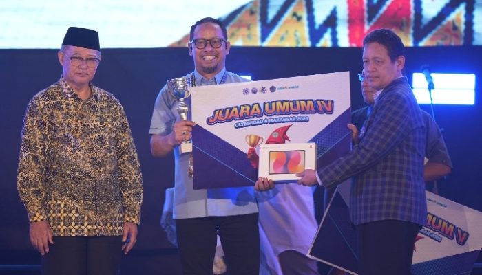 Sulsel: Sukses Panitia, Sukses Masuk 4 Besar OlympicAD VIII, Prof Erwin Sampaikan Terimakasih