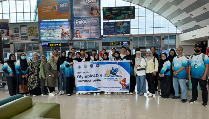 OlympicAD VIII Makassar, SD Muhammadiyah Program Khusus Jayapura Siap Berlaga