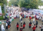 Drumband SMK Muhammadiyah 2 Makassar Semarakkan OlympicAD VIII di Unismuh