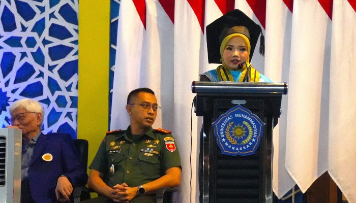 Sapna Salsabila, Putri Petani dari Luwu Timur Raih Predikat Wisudawan Terbaik Unismuh