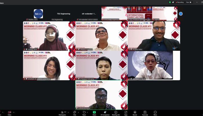 Fakultas Teknik Unismuh dan Thaksin University Thailand Gelar Kuliah Tamu Internasional