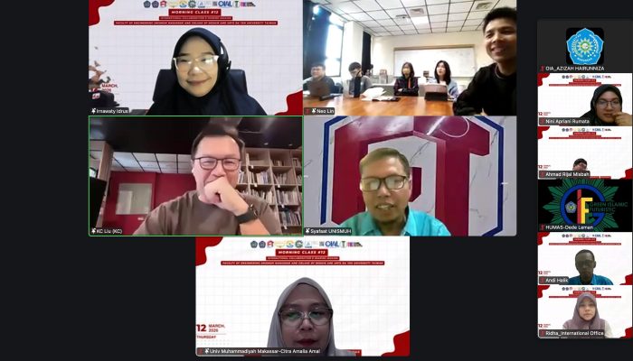 Kuliah Tamu Internasional FT Unismuh Bahas Peran AI dan Desain Arsitektur dalam Pendidikan Karakter