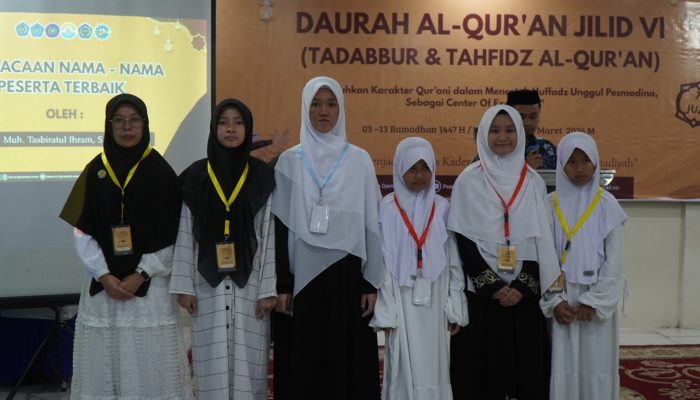 Daurah Al-Qur’an VI Pesmadina Unismuh Rampung, Cetak Huffaz Berdaya Saing
